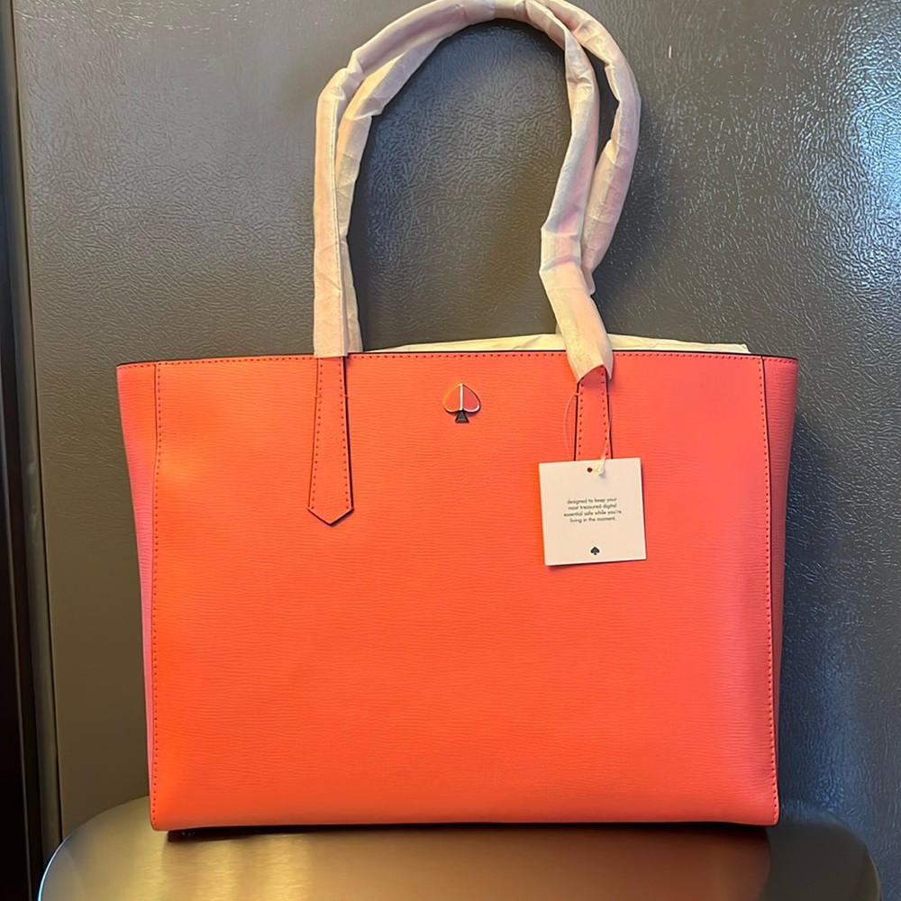Brand new! Kate Spade Pink Lychee Molly Large Work Tote
